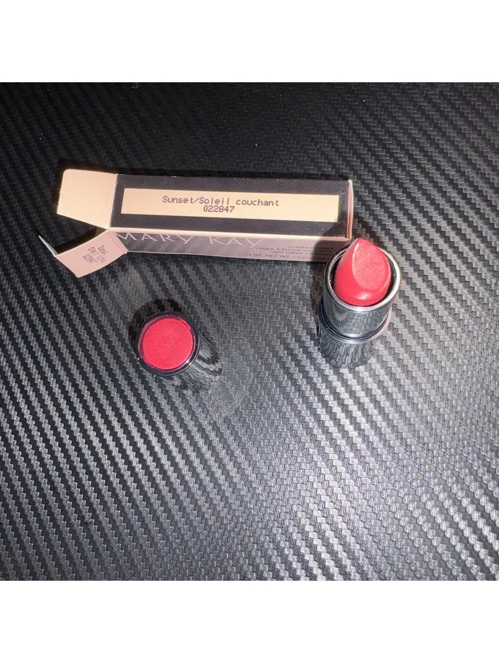 Mary Kay Creme Lipstick Sunset 022847 Full Size RARE New In Box Discontinued